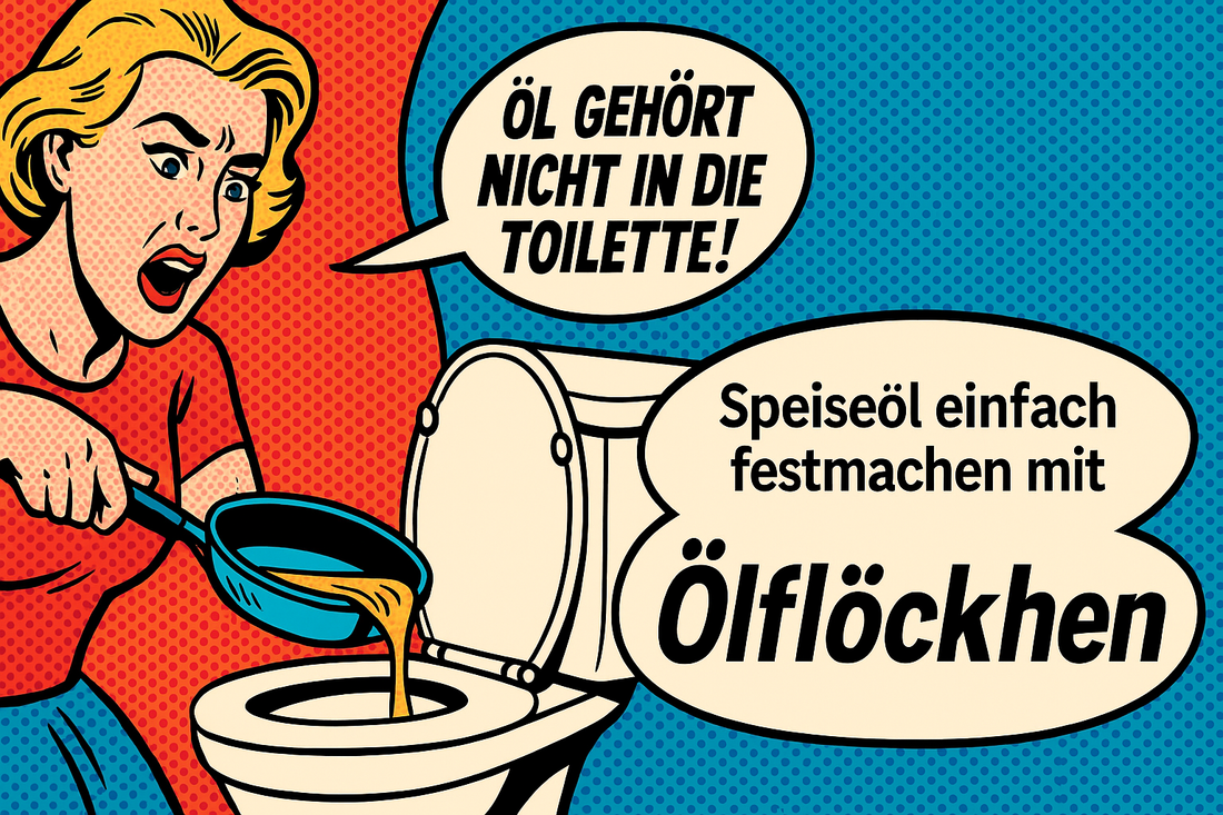 Speiseöl gehört nicht in die Toilette