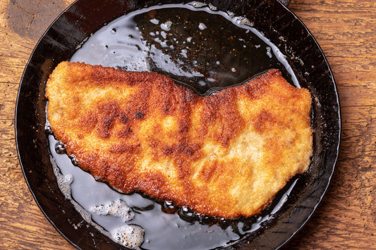 Schnitzel braten